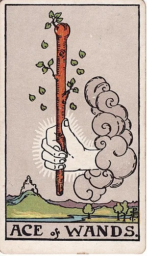 Buław — karta tarota Rider-Waite-Smith