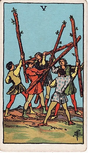 Buław — karta tarota Rider-Waite-Smith