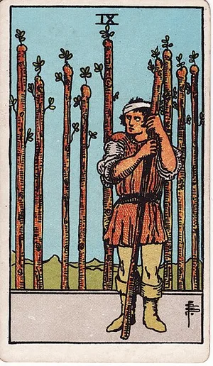 Buław — karta tarota Rider-Waite-Smith