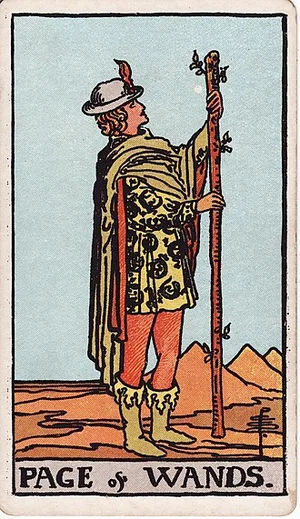 Buław — karta tarota Rider-Waite-Smith