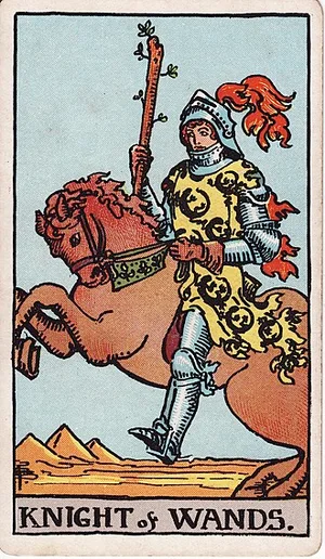 Buław — karta tarota Rider-Waite-Smith